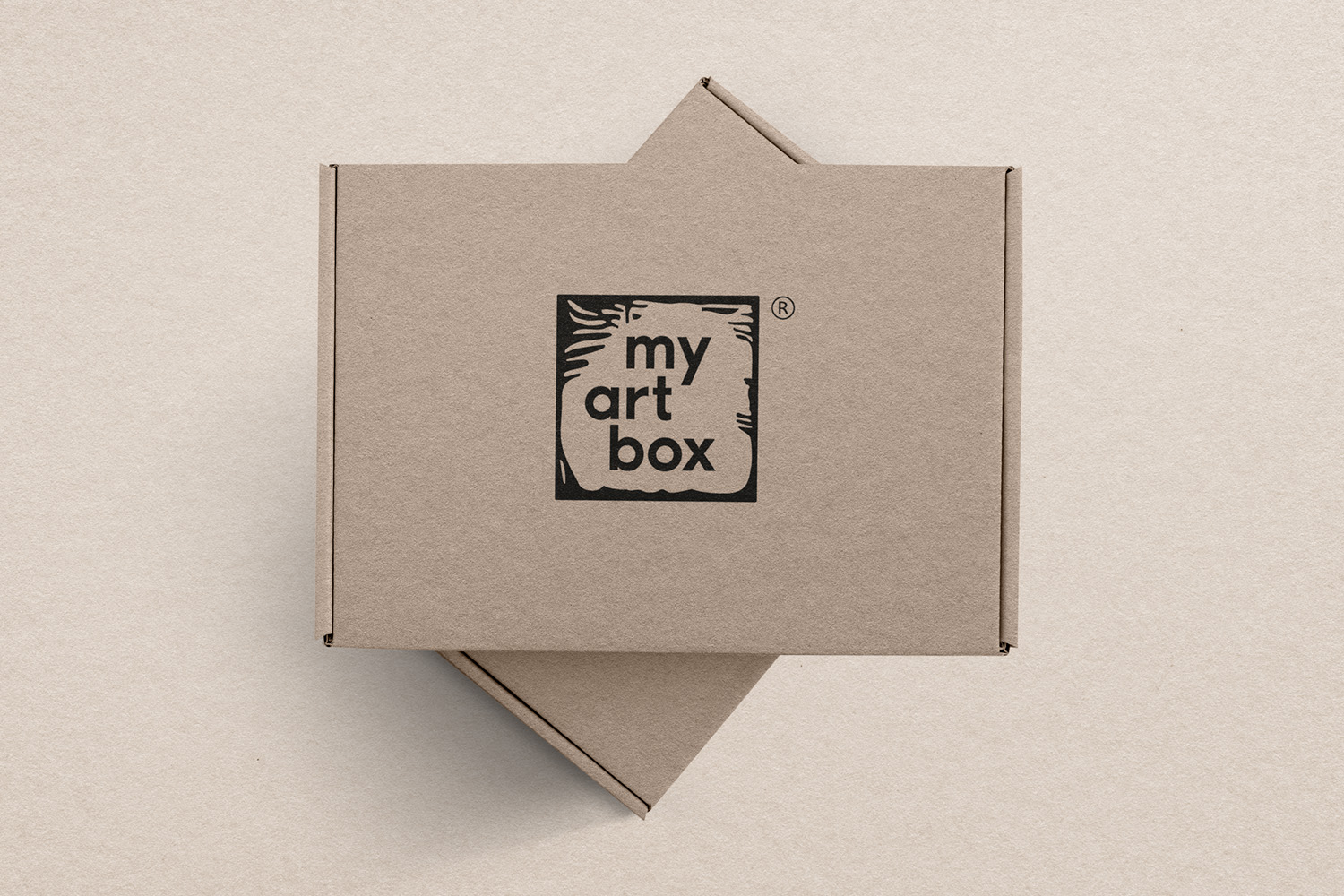 Návrh designu loga a firemního stylu pro MY ART BOX